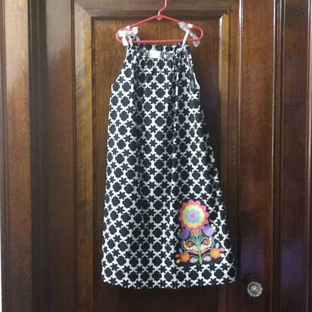 Vintage-style pillowcase dress